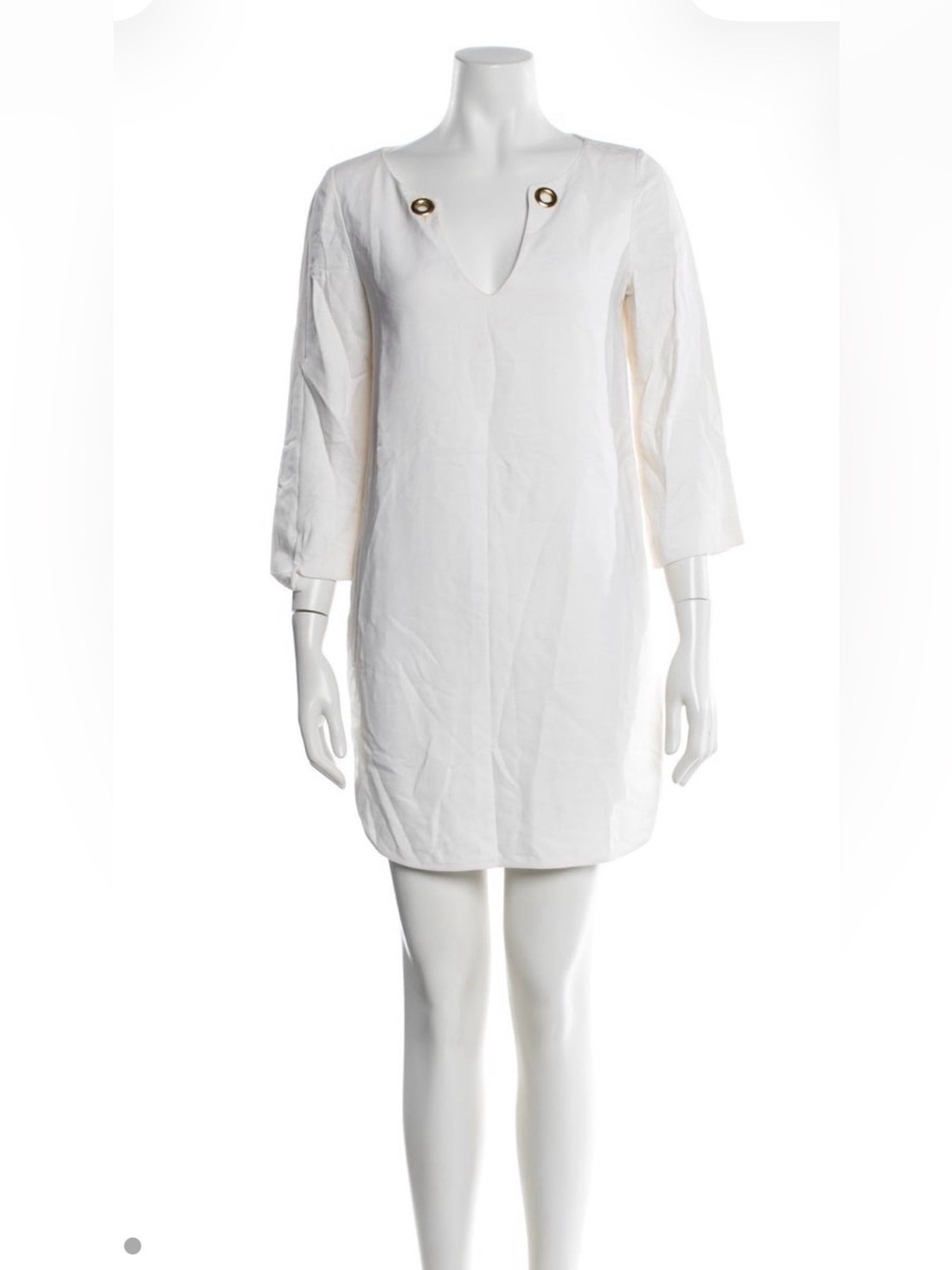 Emilio Pucci White Shift Mini dress
